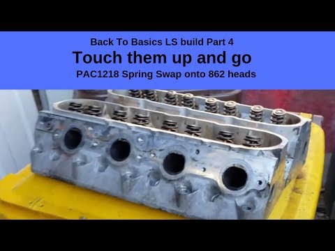 Back to Basics C10 LS swap, PAC 1218 springs installed.