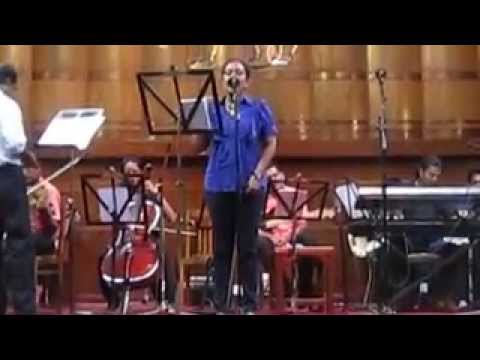 Buddhini Amarasinghe sings Ada hawasata ma hamuwanu manavi -  - 9 June 2014