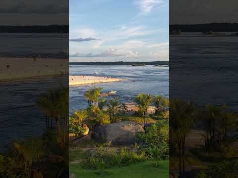 Linda Praia de São Gabriel da Cachoeira - Amazonas. #trip #amazônia #amazonas #river
