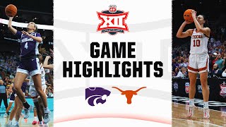 Kansas State vs. Texas | Phillips 66 Big 12 Women's Basketball Championship | March 11, 2024