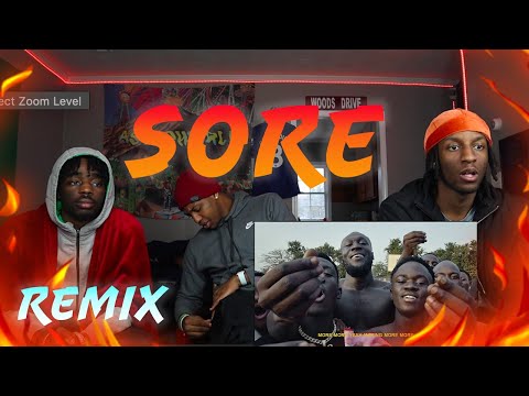 AMERICANS REACT| Yaw Tog, Stormzy & Kwesi Arthur - Sore (Remix)