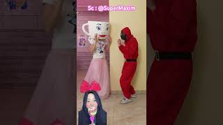 Download lagu Ballerina dan prajurit squid game mau kagetin ⁉️upsss tapi gak pada kaget😬 @SuperMaxim #shorts mp3
