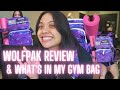 wolfpak 35L backpack review | what's in my gym bag!