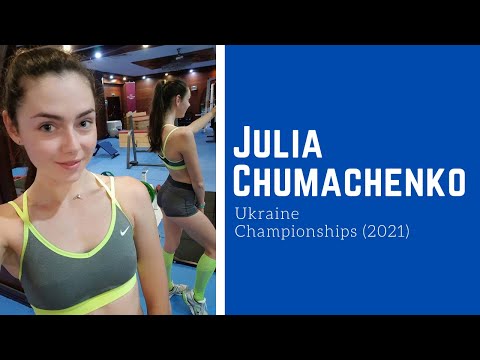 Julia Chumachenko | Women's High Jump | Ukraine Outdoor Championships 2021