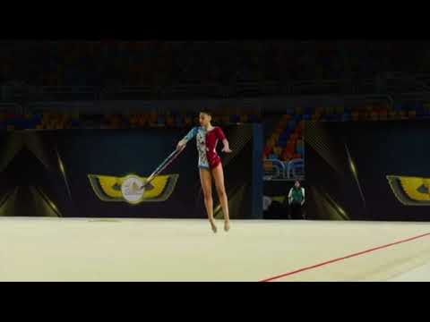 Farida Mansy EGY hoop AA - 19th African Championships 2025