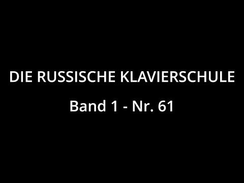 Die Russische Klavierschule, Band 1, Nr. 61 In Gedanken (George Armand)