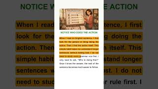 NOTICE WHO DOES THE ACTION | English Reading & Listening Practice (A2-B1)