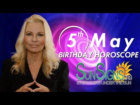 May 5th Zodiac Horoscope Birthday Personality - Taurus - Part 1