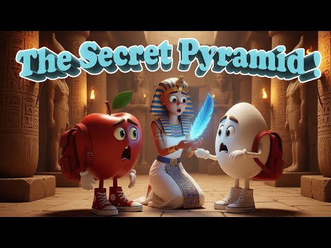 Nefertiti's Secret Pyramid | Apple and Egg Adventure🐫
