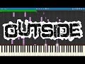 Calvin Harris - Outside ft Ellie Goulding (Piano ...