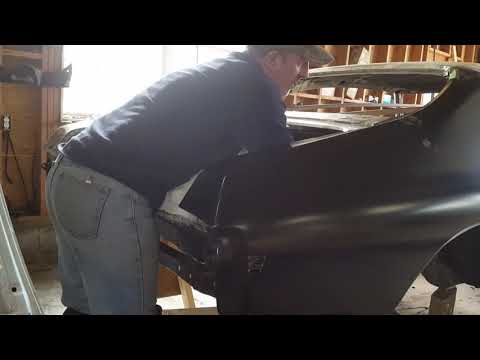 Fitting rear quarter panel 68-72 GTO, Chevelle, Oldsmobile, LeMans, part 2