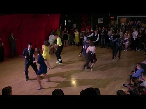 Lindy Hop Advanced Strictly Prelims 2 at Sultans of Swing 2017