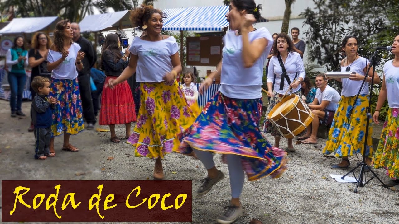 Roda de coco by the Brincantes da Pedra Branca group at the Bem Estar Cultural Fai