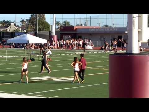 Christian Gatlin - 200 meter Champion - Marina High School. At Laguna Beach CA.