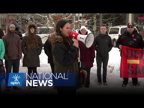 Rally held in Whitehorse in support of justice for Colten Boushie | APTN News