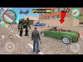 Rope Hero: Vice Town (Mutant Man Stand on Car Robot) Man with Stones Thrones - Android Gameplay HD