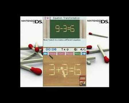 Matchstick Puzzle by DS Nintendo DS