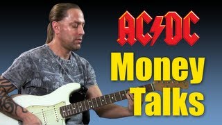 Guitar Cover - Learn How to Play "Moneytalks" by ACDC (Guitar Lesson)