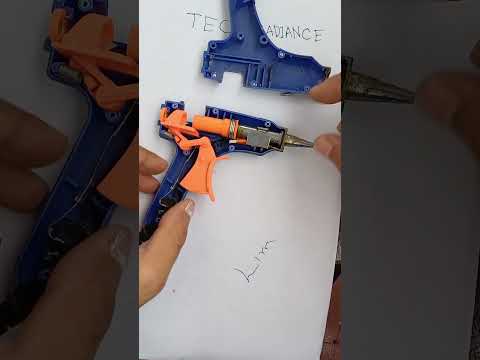 Glue gun inside coil and other parts #shorts #shortsfeed #gadgets
