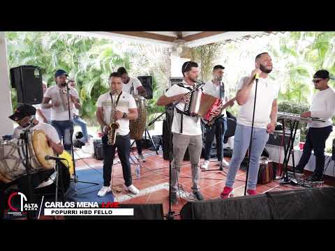 POPURRI DE MERENGUE - CARLOS MENA LIVE