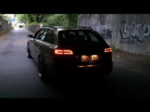 Audi A6 4f Allroad 4.2 V8 exhaust self made