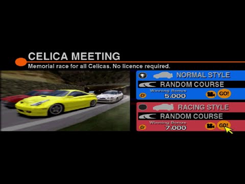 Thumbnail for Gran Turismo 2 - Events - Celica meeting racing style by Troller, Toyota, Toyota Celica, Car