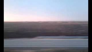 preview picture of video 'Plains of Illinois at sunset from the Amtrak California Zephyr'