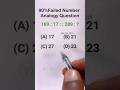Reasoning Analogy Questions SSC GD Reasoning Analogy Questions Reasoning Analogy Analogy
