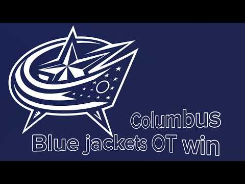 Columbus blue jackets OT win horn