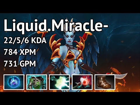 Dota Memories Liquid.Miracle- - Queen of Pain highlights - Game 3608669160 - Dota 2