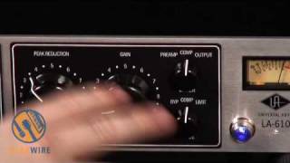 Video thumbnail for Universal Audio LA-610 Channel Strip Demonstration On Vocals by gearwire
