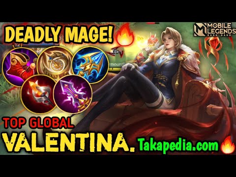 Deadly Mage! Top 1 Global Valentina Crazy Outplay Skills! Best Build Valentina 2023 - Mobile Legends