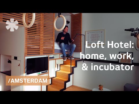 Amsterdam hotel softens line between home, work & incubator