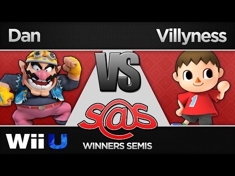S@S - Villyness (Villager) Vs. Dan (Wario) SSB4 Winners semis - Smash 4 Wii U