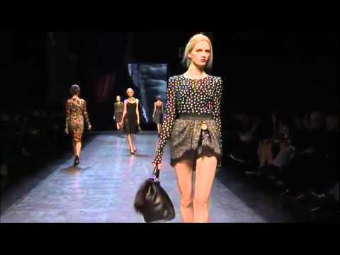 D&G woman's winter fashion show 2011 - part 2/2