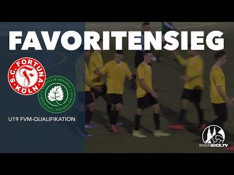 Deutlicher Favoritensieg im Endspiel | SC Fortuna Köln U19 – SC Borussia Lindenthal-Hohenlind U19