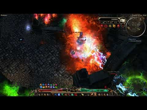 Grim Dawn — [1.1.5.2] Lightning Elementalist vs Crucible 150-170(3m 56s)