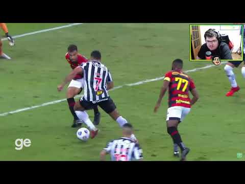 CASIMIRO REAGE A ATLETICO-MG 3X0 SPORT