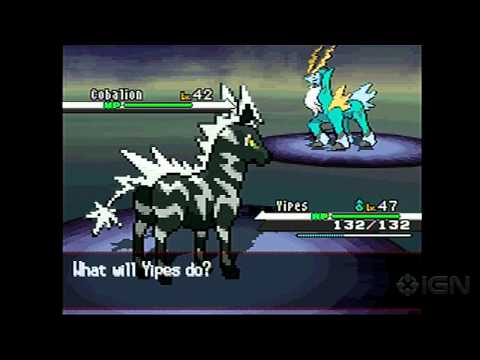 Pokemon Black & White: How to Catch Cobalion