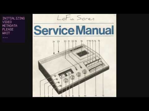 LoFia Soren - Service Manual