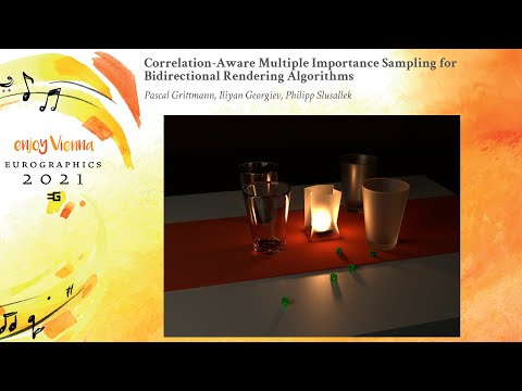 Correlation-Aware Multiple Importance Sampling for Bidirectional Rendering Algorithms | EG'21 FP