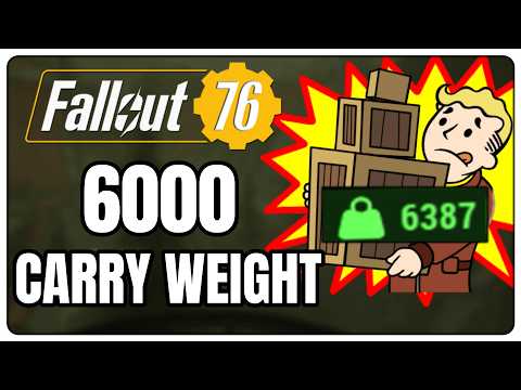 Mastering Fallout 76 Carry Weight: All Ways to Boost Your Load Capacity‼️