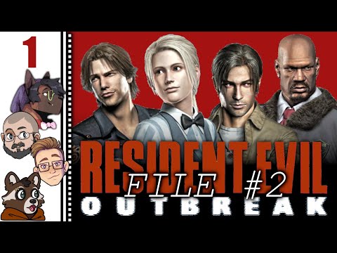 Let's Play Resident Evil Outbreak: File #2 Co-op Part 1 - Wild Things: Raccoon Zoo