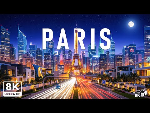 Paris 2026 8K | Cinematic Travel Through Iconic Landmarks, Romantic Streets & Timeless Elegance