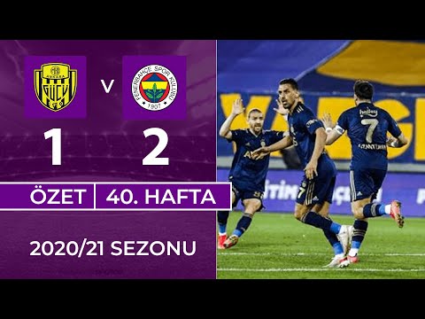 ÖZET: MKE Ankaragücü 1-2 Fenerbahçe | 40. Hafta - 2020/21