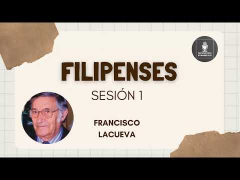 Francisco Lacueva - Filipenses - Sesión 1