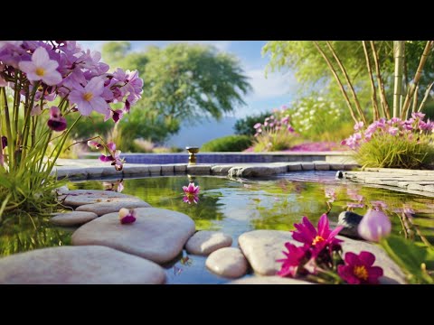 1 Hour of Morning Spa Music in Nature | Relaxing Music for Healing, Meditation & Inner Peace