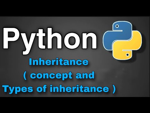 Python Tutorial 42 Inheritance Concept