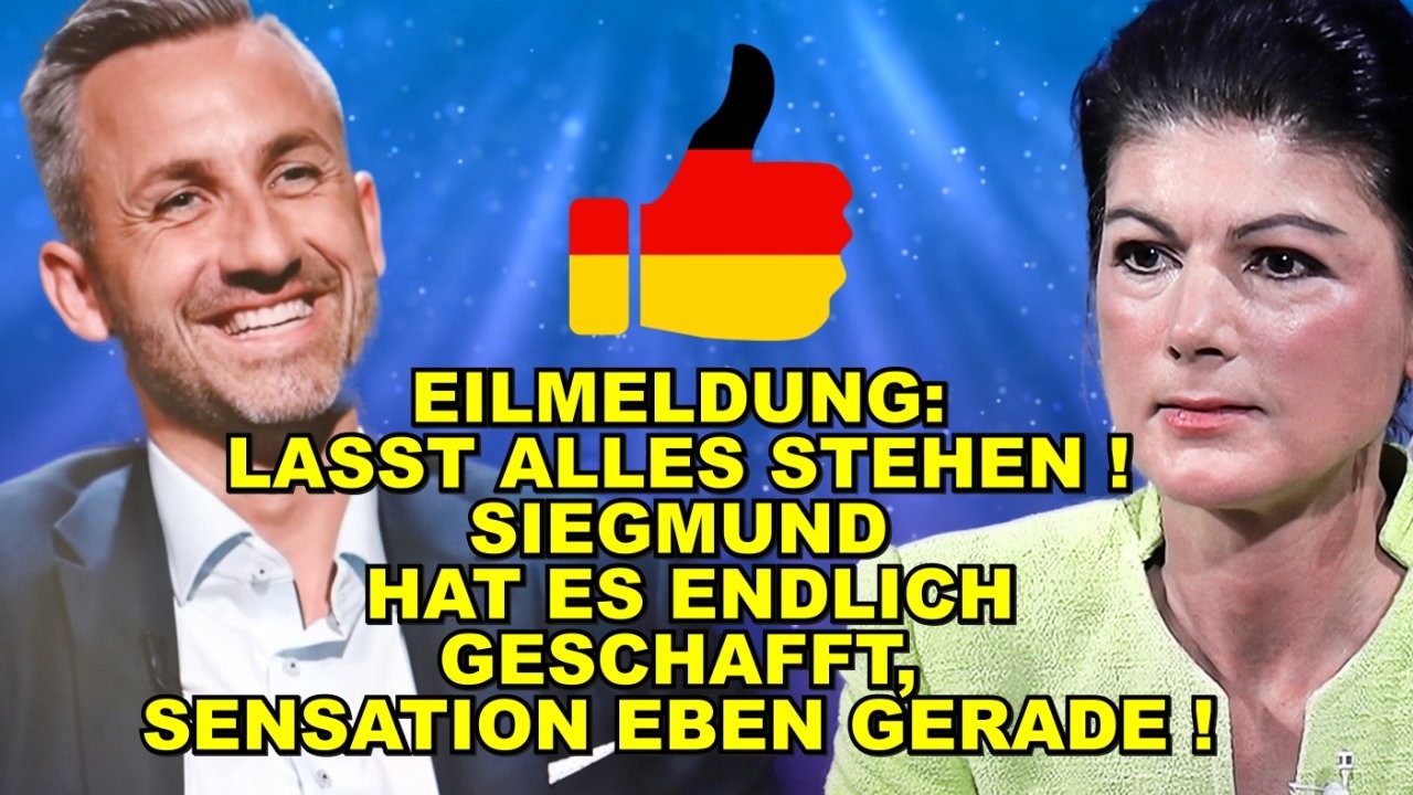 EIL: LASST ALLES STEHEN! Siegmund-Wunder!