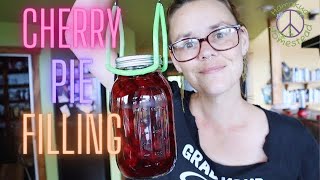 Canning: How to Can Cherry Pie Filling
